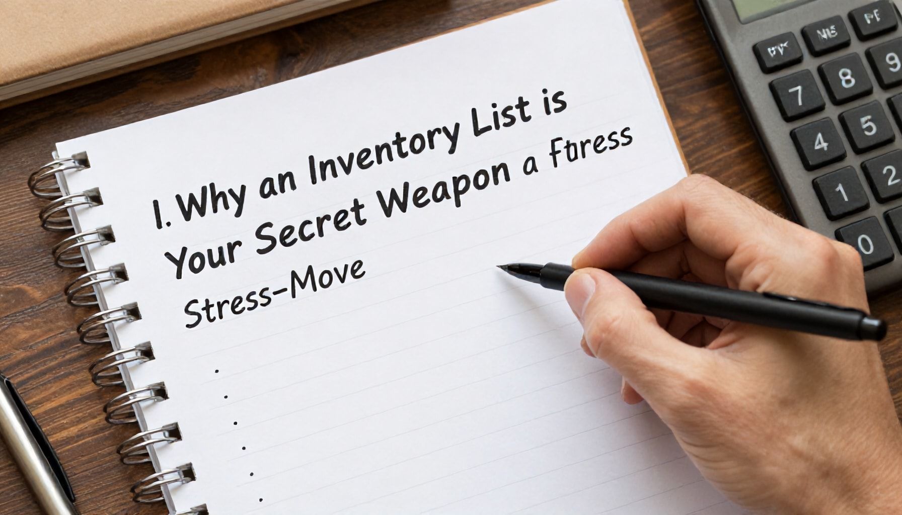 1. Why an Inventory List is Your Secret Weapon for a Stress-Free Move*
