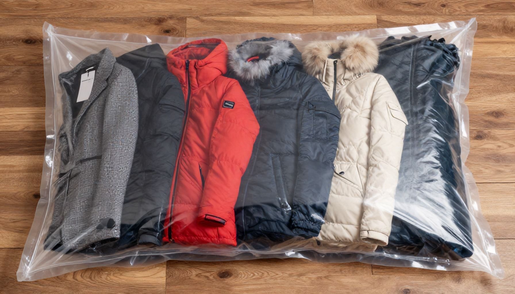 Kışlık kıyafetlerini yazın da rahatça taşıyın vakumlu poşetlerle 4 10 Kışlık Kıyafetini Vakumlu Poşetle Taşıma Avantajı*