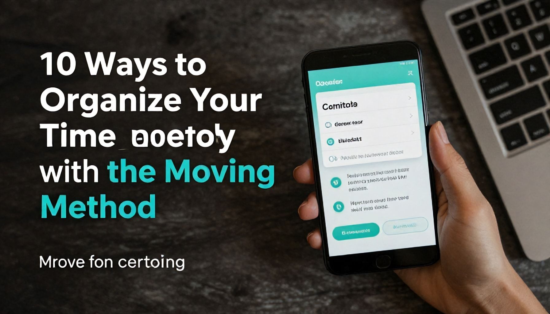 10 Organize Taşınma Yöntemi ile Zamanınızı Tamamen Kontrol Edin*