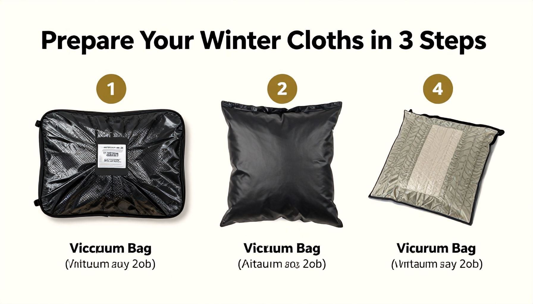 Kışlık kıyafetlerini yazın da rahatça taşıyın vakumlu poşetlerle 2 3 Adımda Kışlık Kıyafetlerinizi Vakumlu Poşetle Hazırlayın*