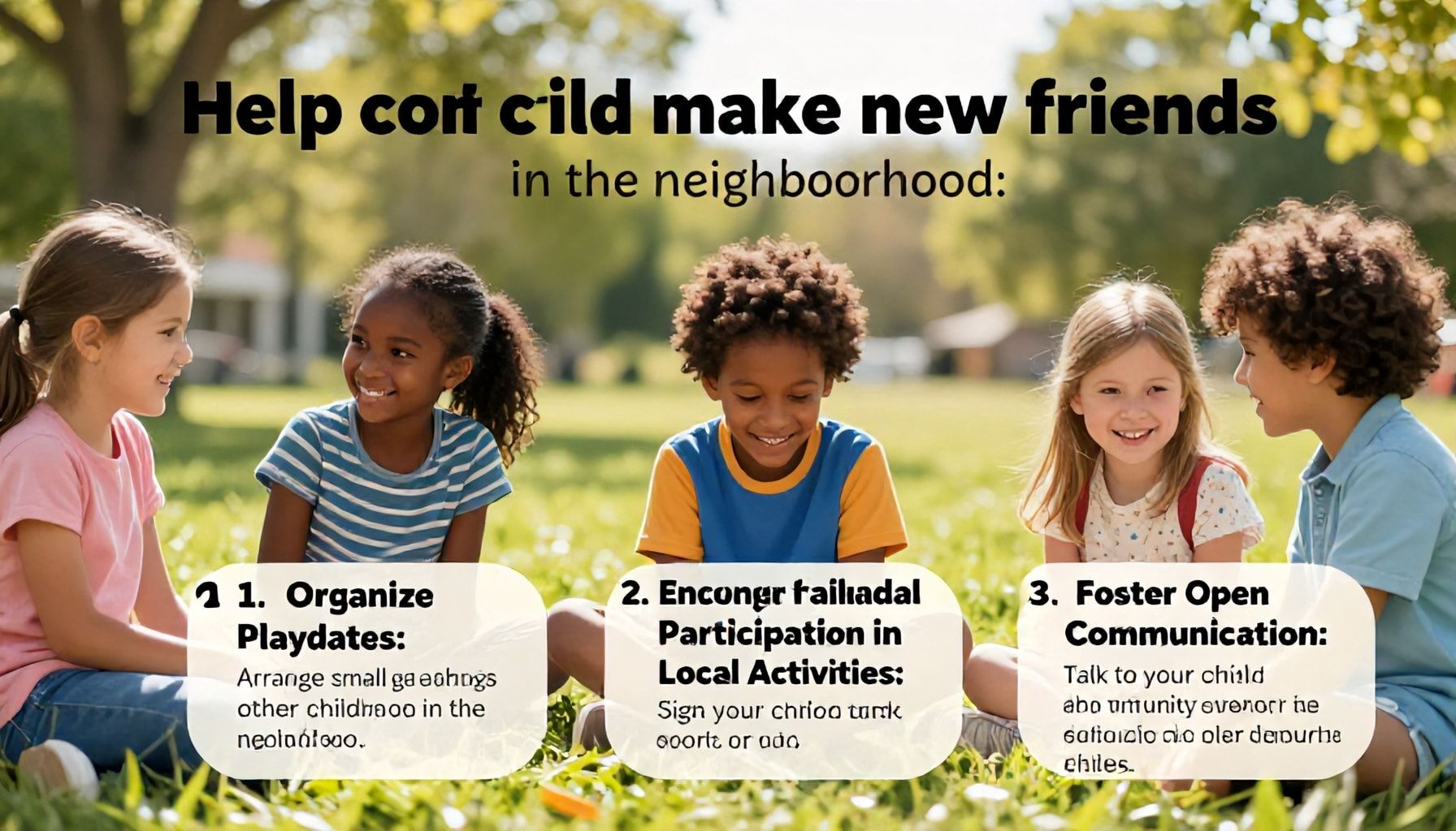 3 Yöntemle Çocuğun Yeni Mahallede Dost Edinmesini Sağlayın*