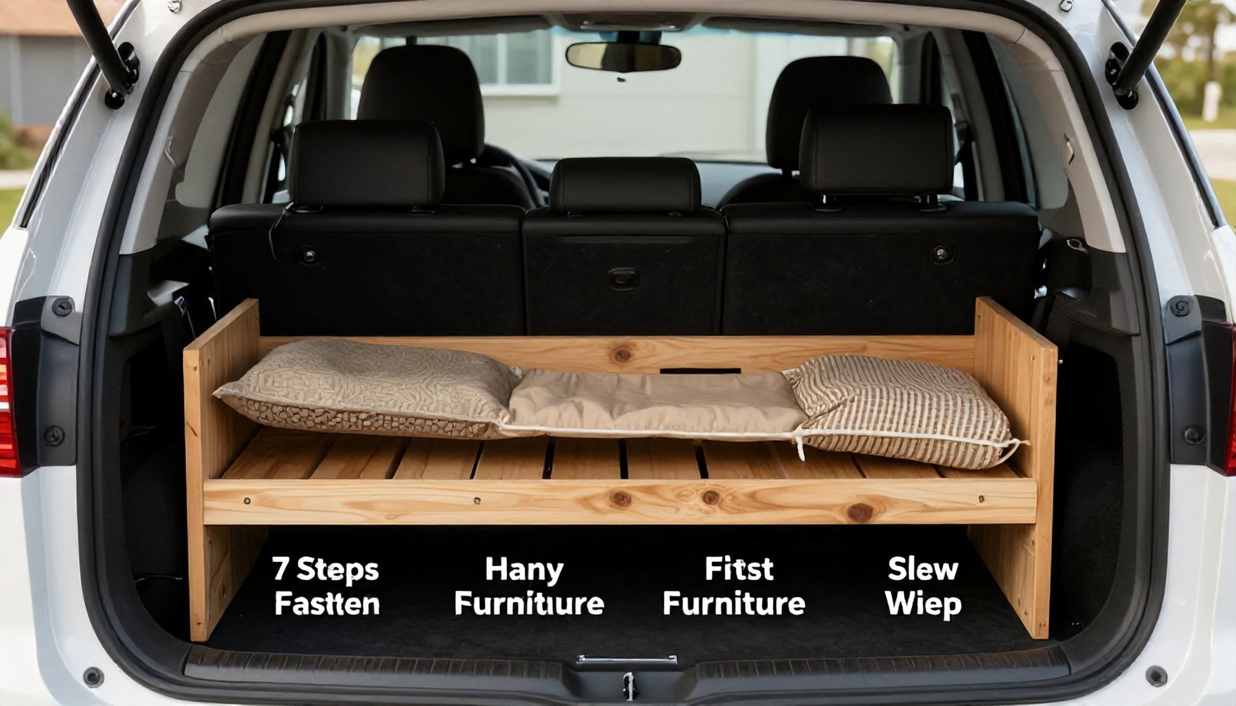 5 Adımda Araç İçinde Mobilyaları Güvenli Sabitleme Yöntemi*