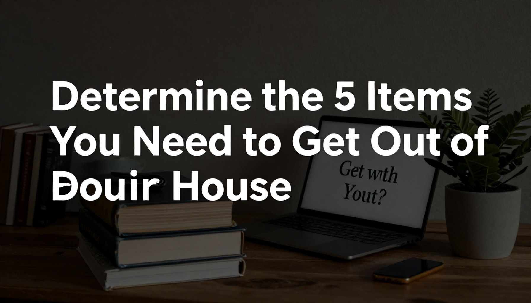 5 Adımda Evden Kurtulmanız Gereken Eşyaları Belirleyin*