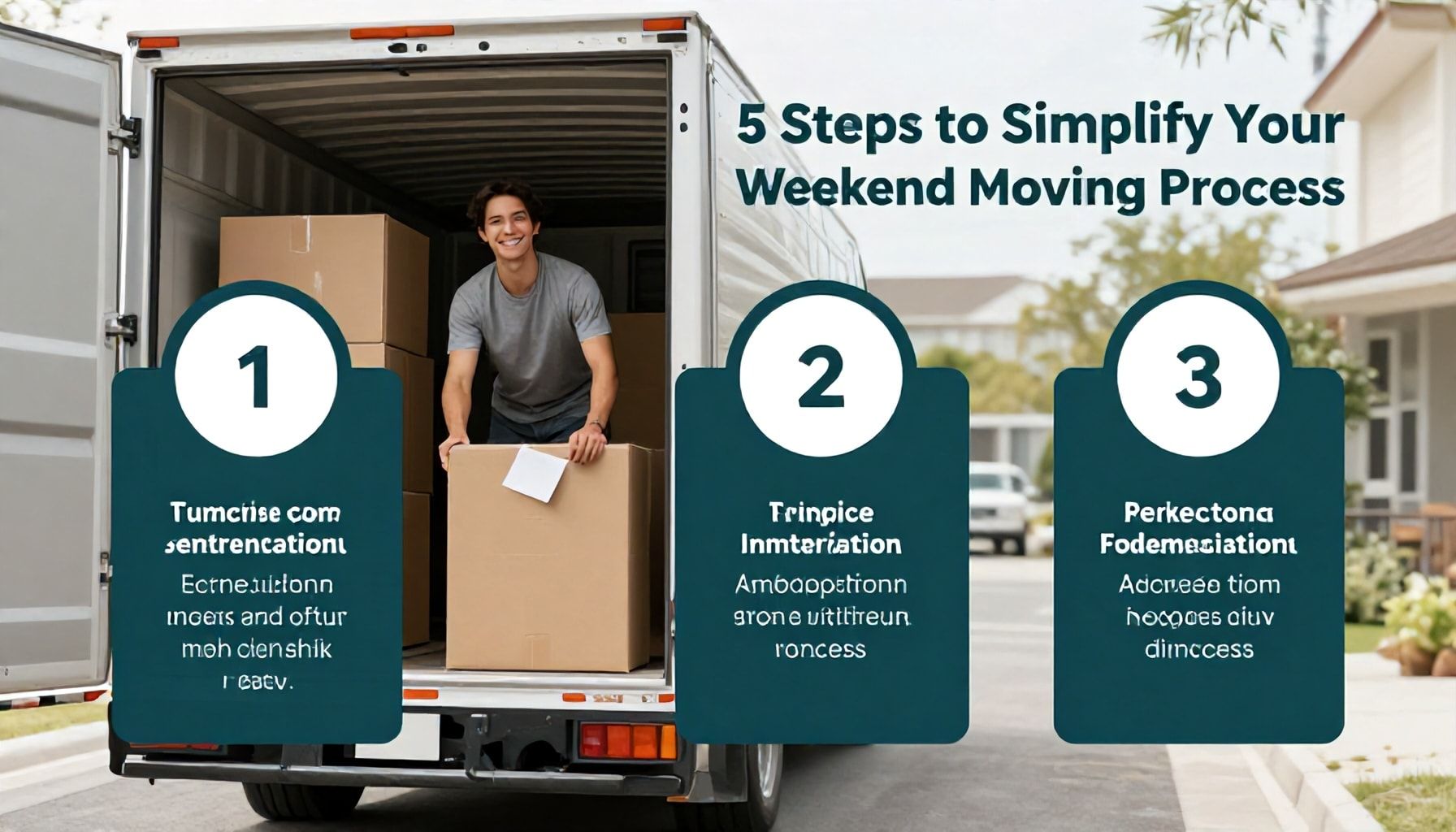 5 Adımda Hafta Sonu Taşınma Sürecini Kolaylaştırın*