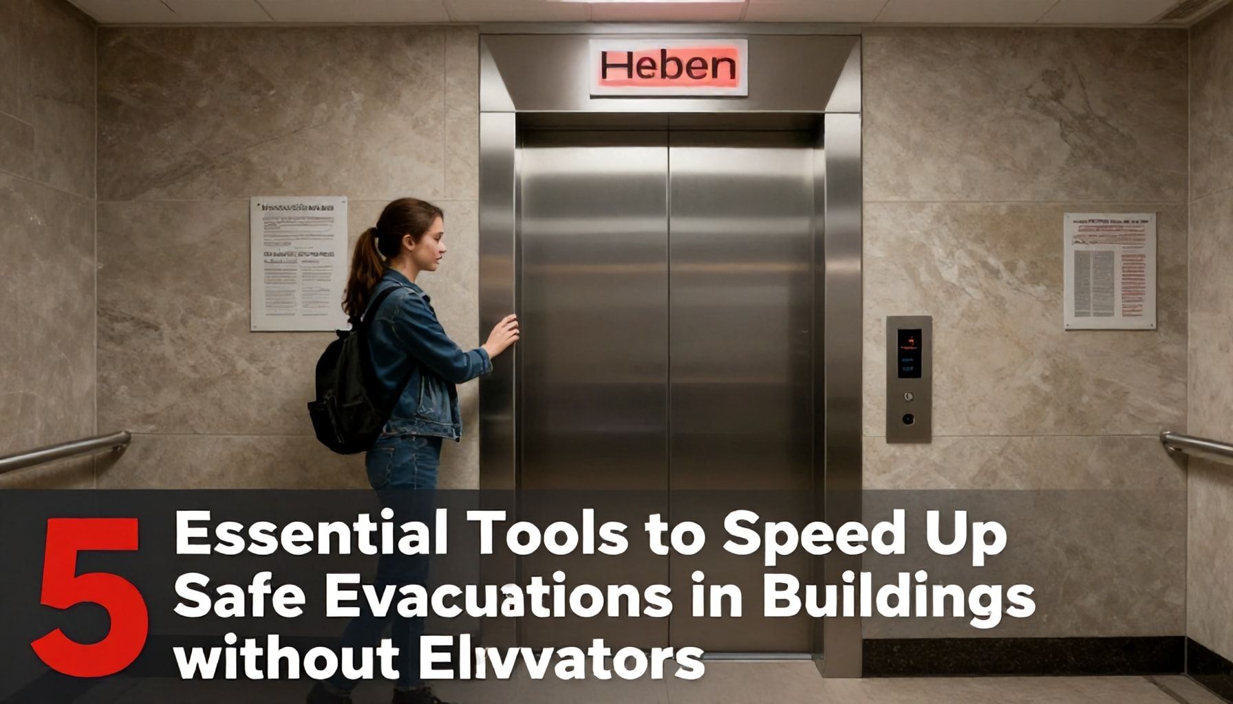 5 Essential Tools to Speed Up Safe Evacuations in Asansörsüz Binalar*