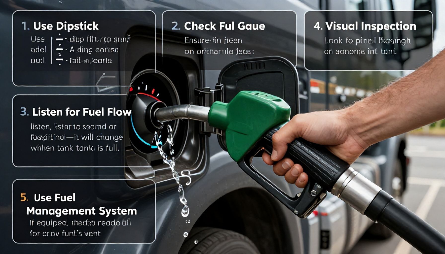 5 Yöntemle kamyon kasasının dolu olup olmadığını doğru bir şekilde kontrol edin*
