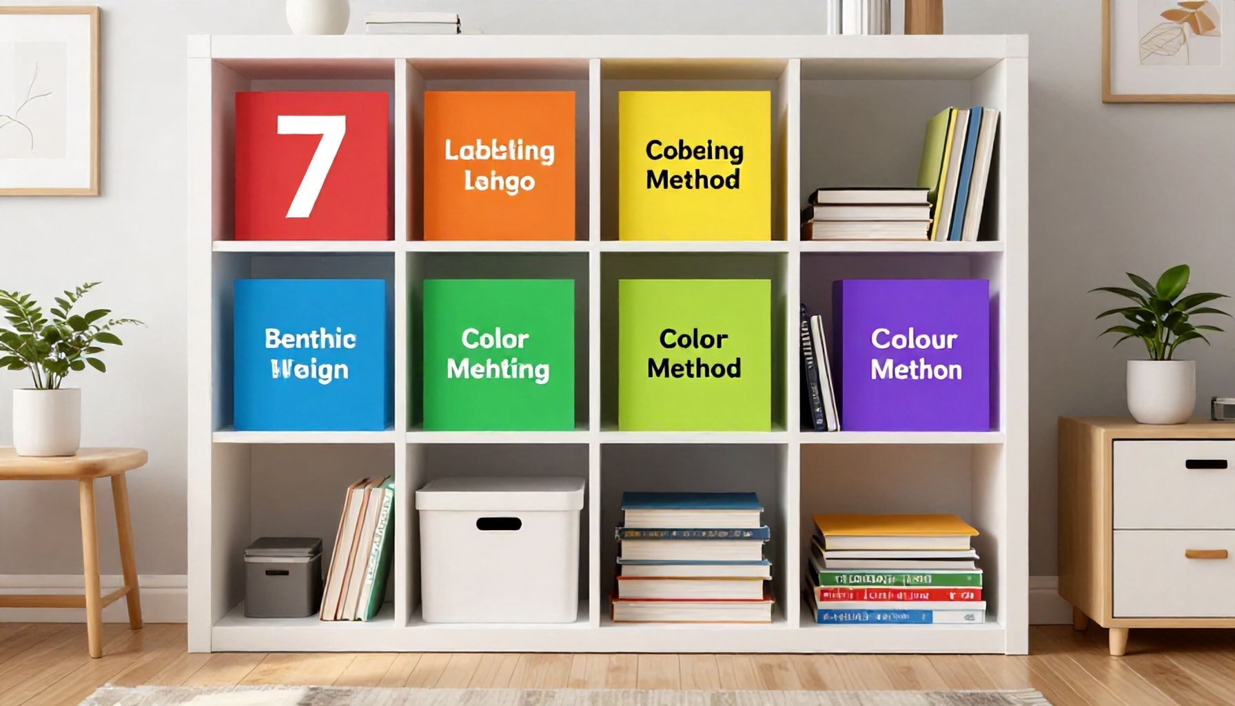 Her Odayı Ayrı Renk Koduyla Etiketleme Sistemi: Organizasyonu Basit ve Etkili Hâle Getirin 3 7 Renkli Etiketleme Yöntemi: Her Odayı Maksimum Organizasyonla Doldurun*