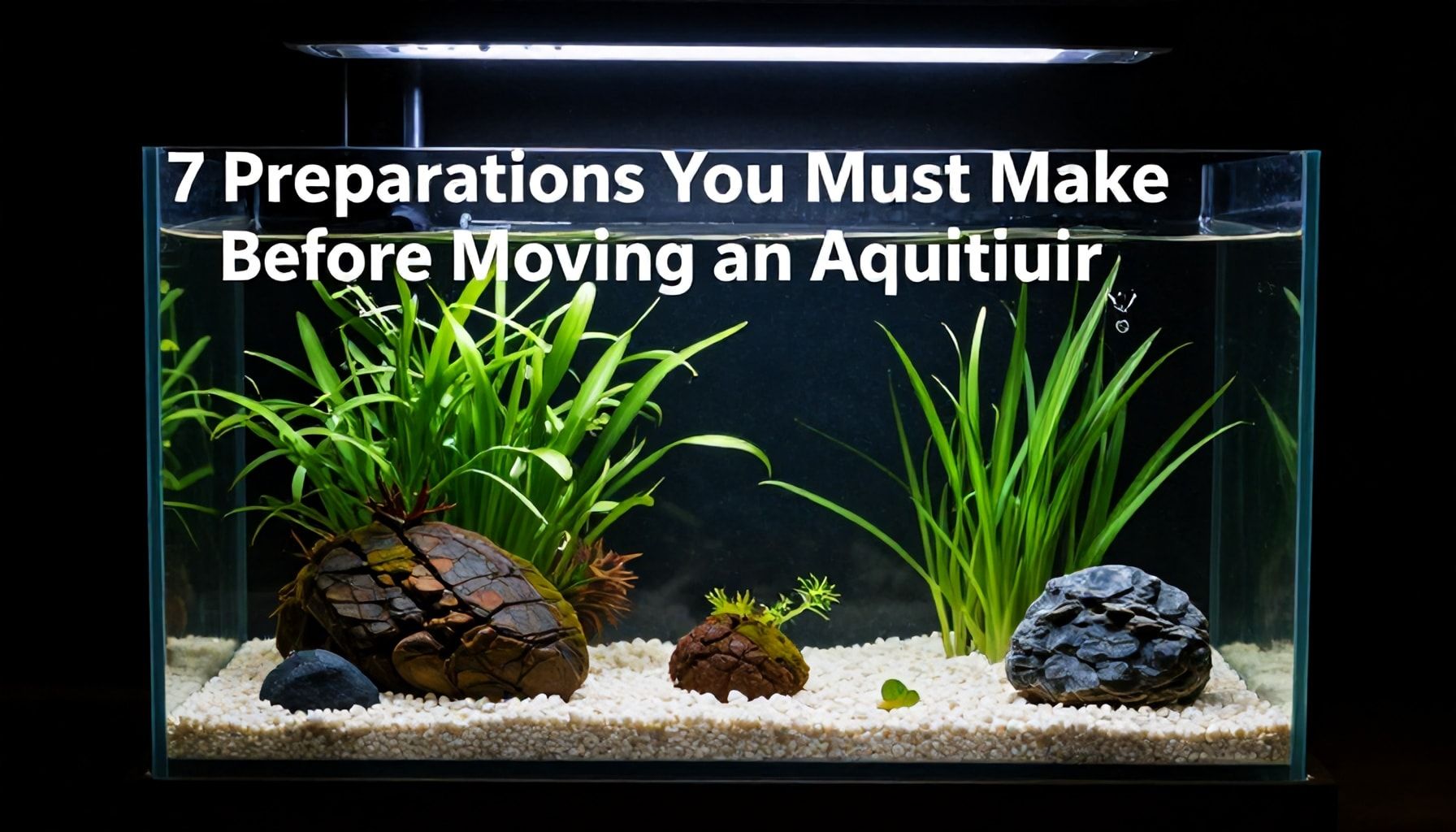 Balıkları Güvenle Taşıma: Akvaryum Taşımada Dikkat Edilmesi Gerekenler 5 Akvaryum Taşımadan Önce Yapmalı Olduğunuz 7 Hazırlık*