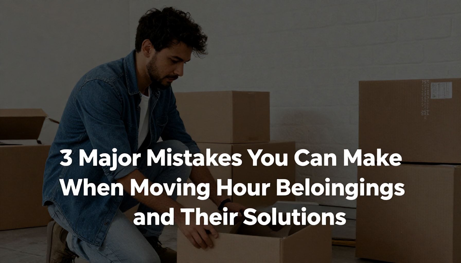 Anı Eşyalarınızı Taşıma Sürecinde Yapabileceğiniz 3 Büyük Hata ve Çözümleri*