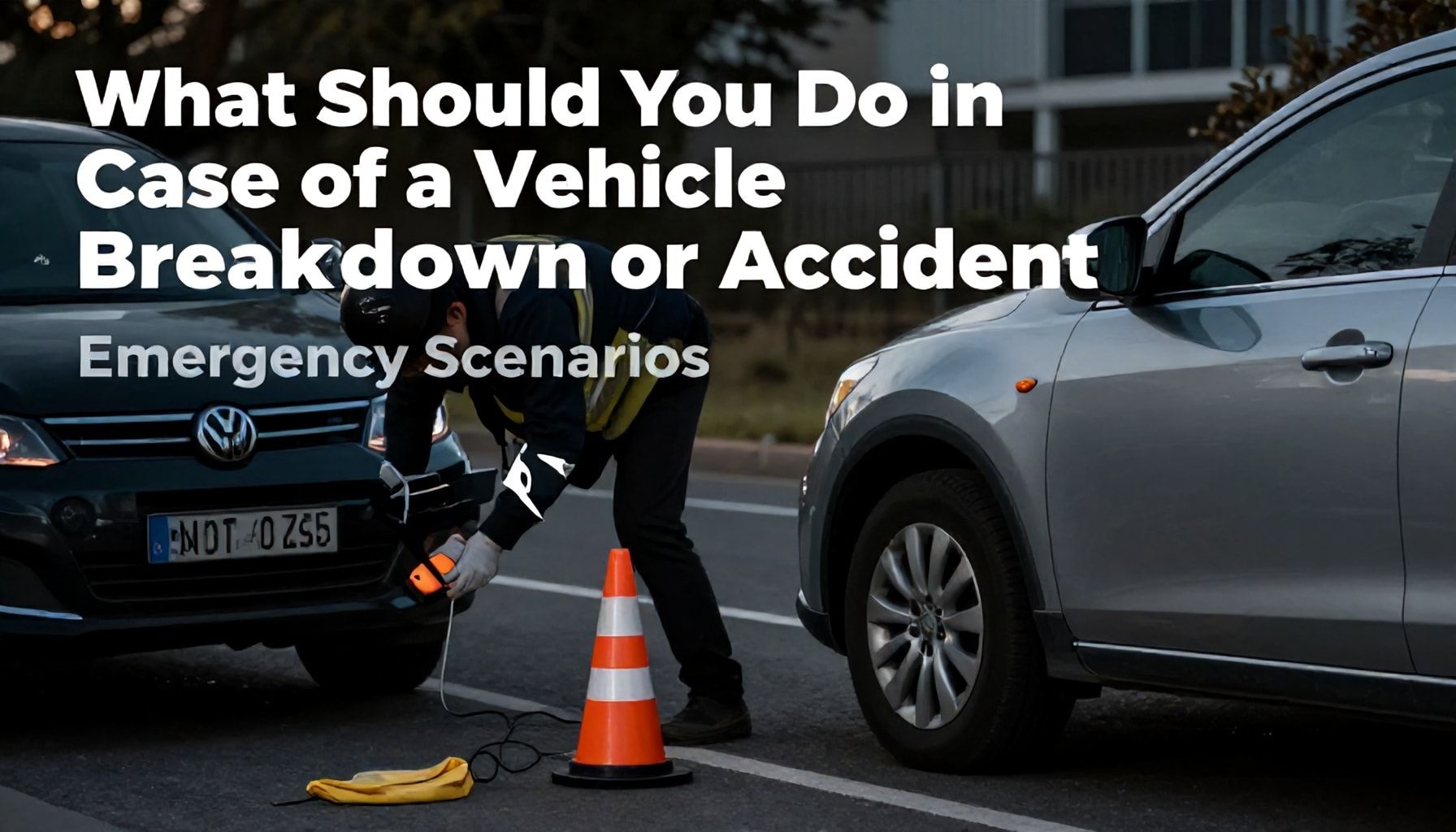 Kaza veya Arıza Anında Ne Yapmalısınız? Acil Durum Senaryoları 1 Araç Arızası veya Kaza Anında Ne Yapmalısınız? Acil Durum Senaryoları*