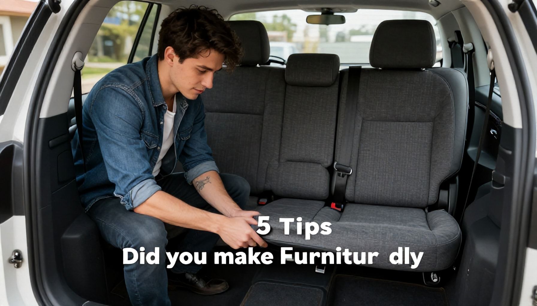 Araç İçinde Mobilya Sabitleme Hatası Yaptınız mı? Bu 5 İpucu ile Tamir Edin*