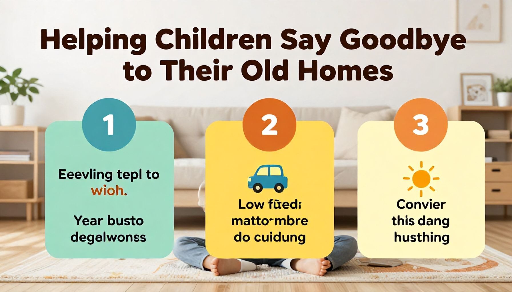 Çocukların Eski Evleriyle Vedalaşma Sürecini 3 Adımda Kolaylaştır*