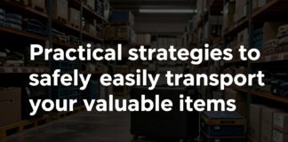 Değerli eşyalarınızı güvenli ve kolayca taşımak için pratik stratejiler
