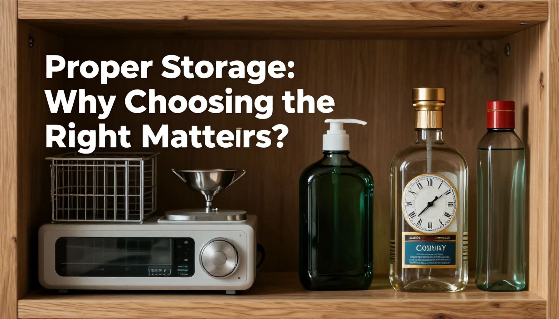 Depo ve Antrede Saklama: Neden Doğru Eşya Seçimi Önemlidir?*