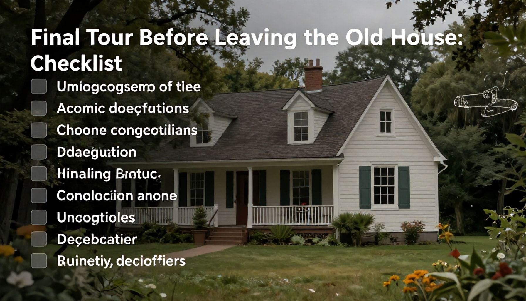 Eski Evden Ayrılmadan Önce Son Tur: Kontrol Listesi*