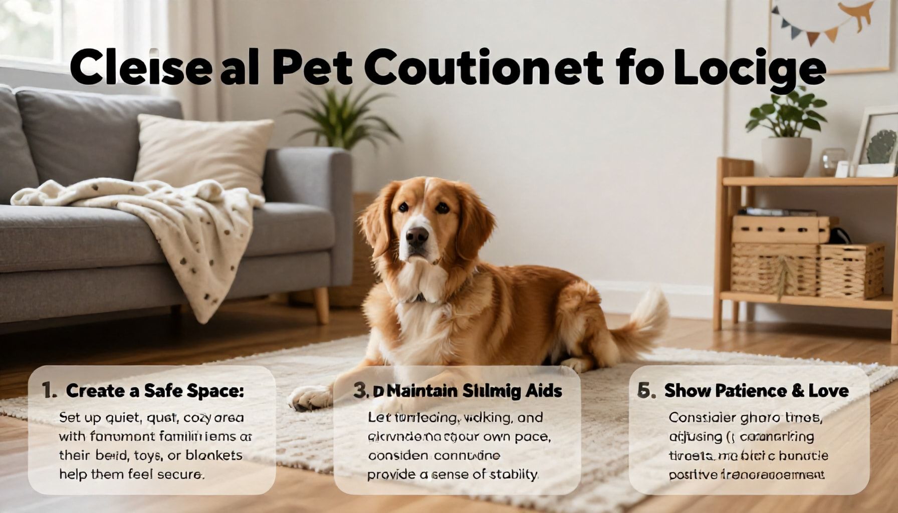 Yeni Evde Evcil Hayvanınızın İlk 3 Gün Adaptasyonu 5 Evcil Hayvanlarınızın Yeni Evde Huzur Bulması için 5 Temel Strateji*