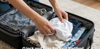 Kıyafetleri Katlamadan Gardırop Taşırken Hızlı ve Kolay Paketleme Yöntemi