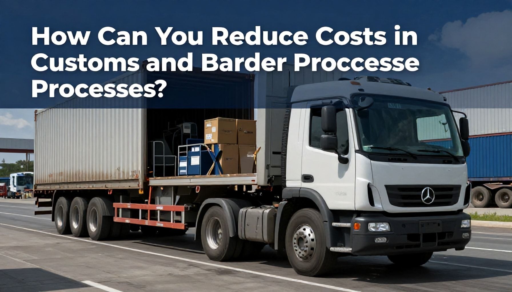 Gümrük ve Sınır Sürecinde Nasıl Maliyetleri Azaltırsınız?*