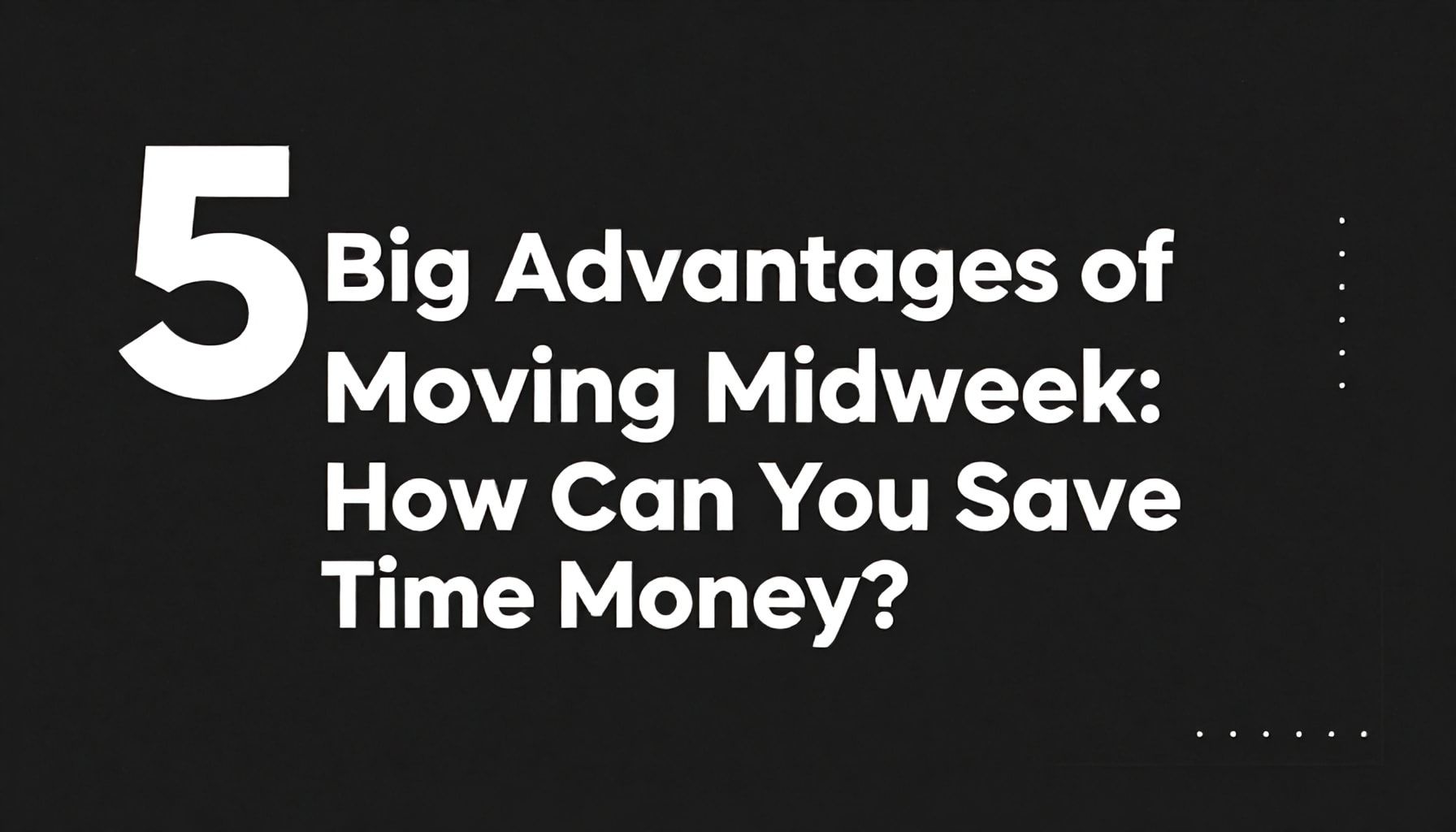 Hafta İçi mi Hafta Sonu mu Taşınma? En Uygun Zamanı Karşılaştırın 1 Hafta İçi Taşınmanın 5 Büyük Avantajı: Zaman ve Para Tasarrufu Nasıl Yapabilirsiniz?*