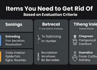 Değerlendirme Kriterleriyle Evden Kurtulmanız Gereken Eşyalar