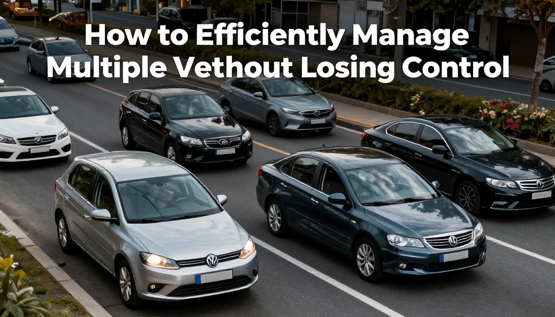How to Efficiently Manage Multiple Vehicles Without Losing Control*