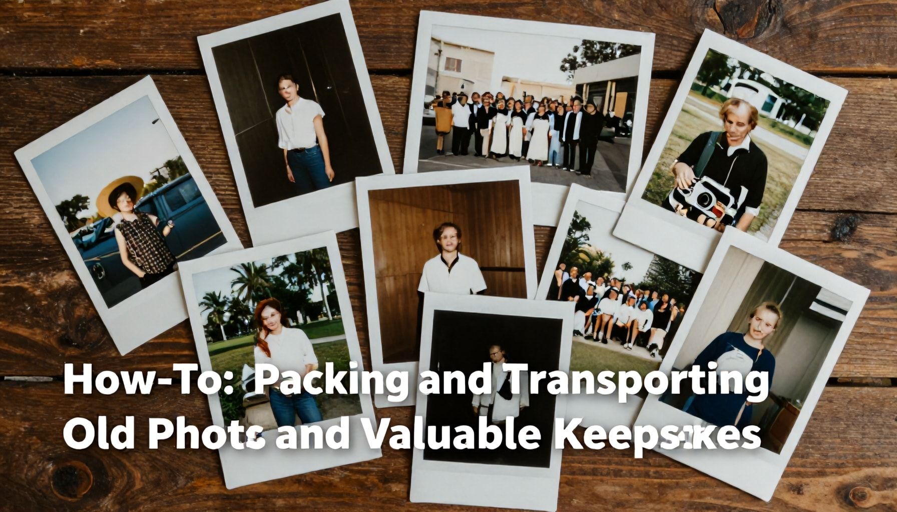 How-To: Eski Fotoğrafları ve Değerli Anı Eşyalarınızı Paketleme ve Taşıma*