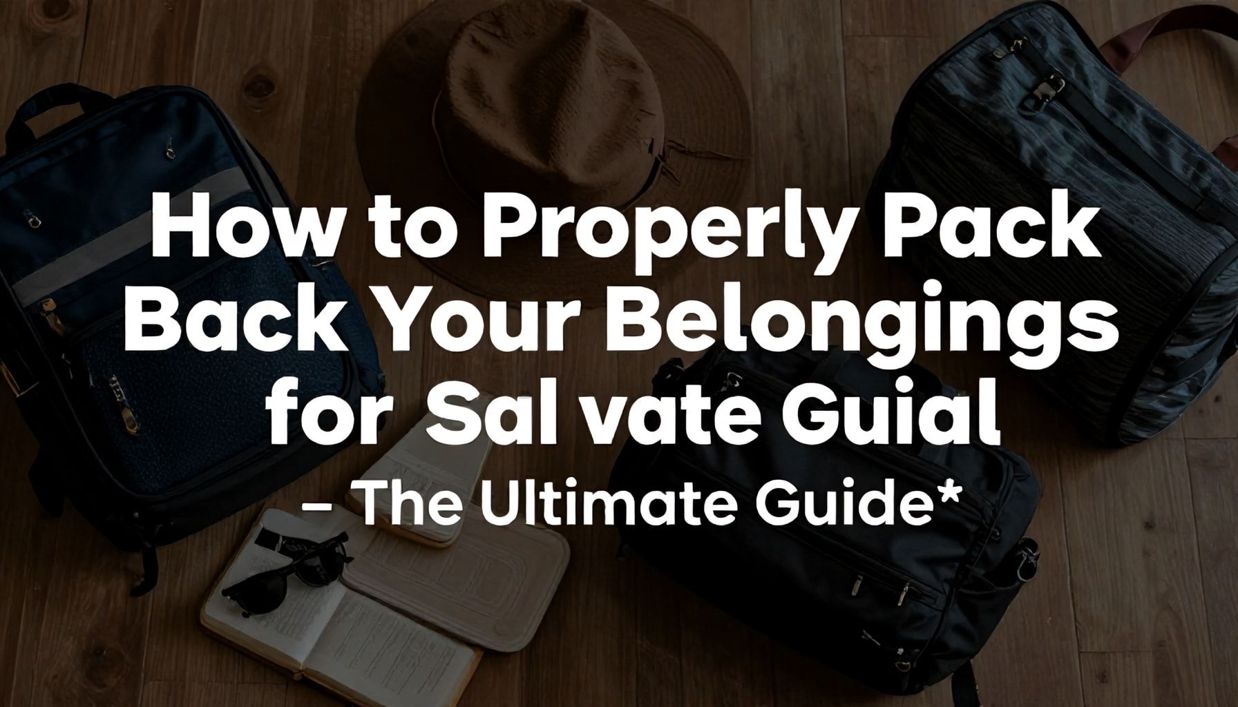 How to Properly Pack Your Belongings for Safe Travel – The Ultimate Guide*