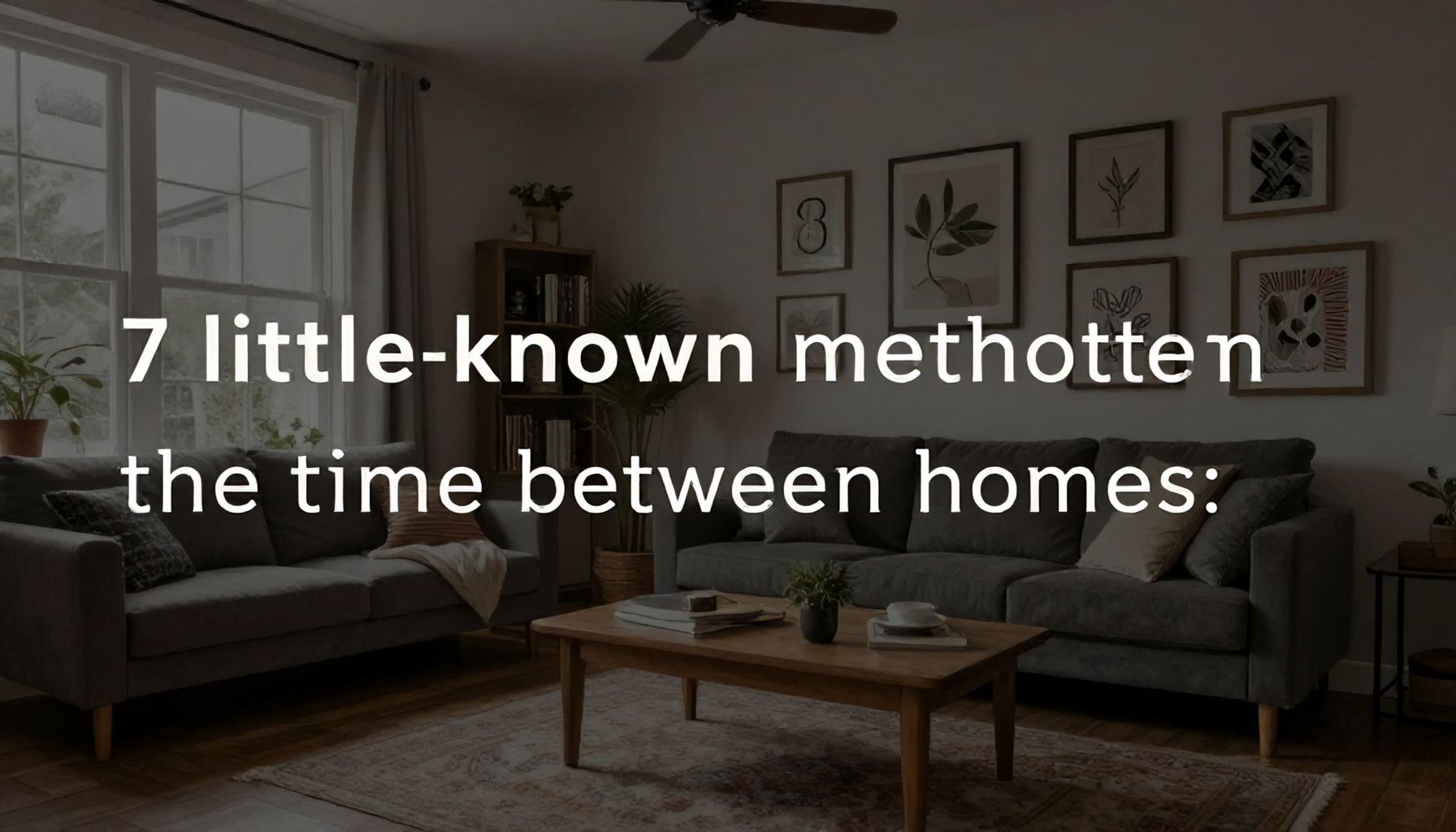 İki Ev Arası Geçiş Süresini Hızlı ve Verimli Yöntemlerle Azaltın 4 İki Ev Arası Geçiş Süresini Kısaltmak İçin 7 Bilinmeyen Yöntem*