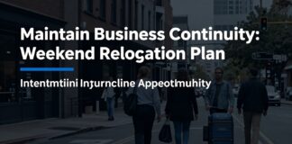 İş Sürekliliğini Koruyun: Hafta Sonu Taşınma Planı