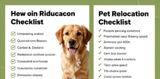 Veteriner Onaylı Evcil Hayvan Taşınma Hazırlık Listesi