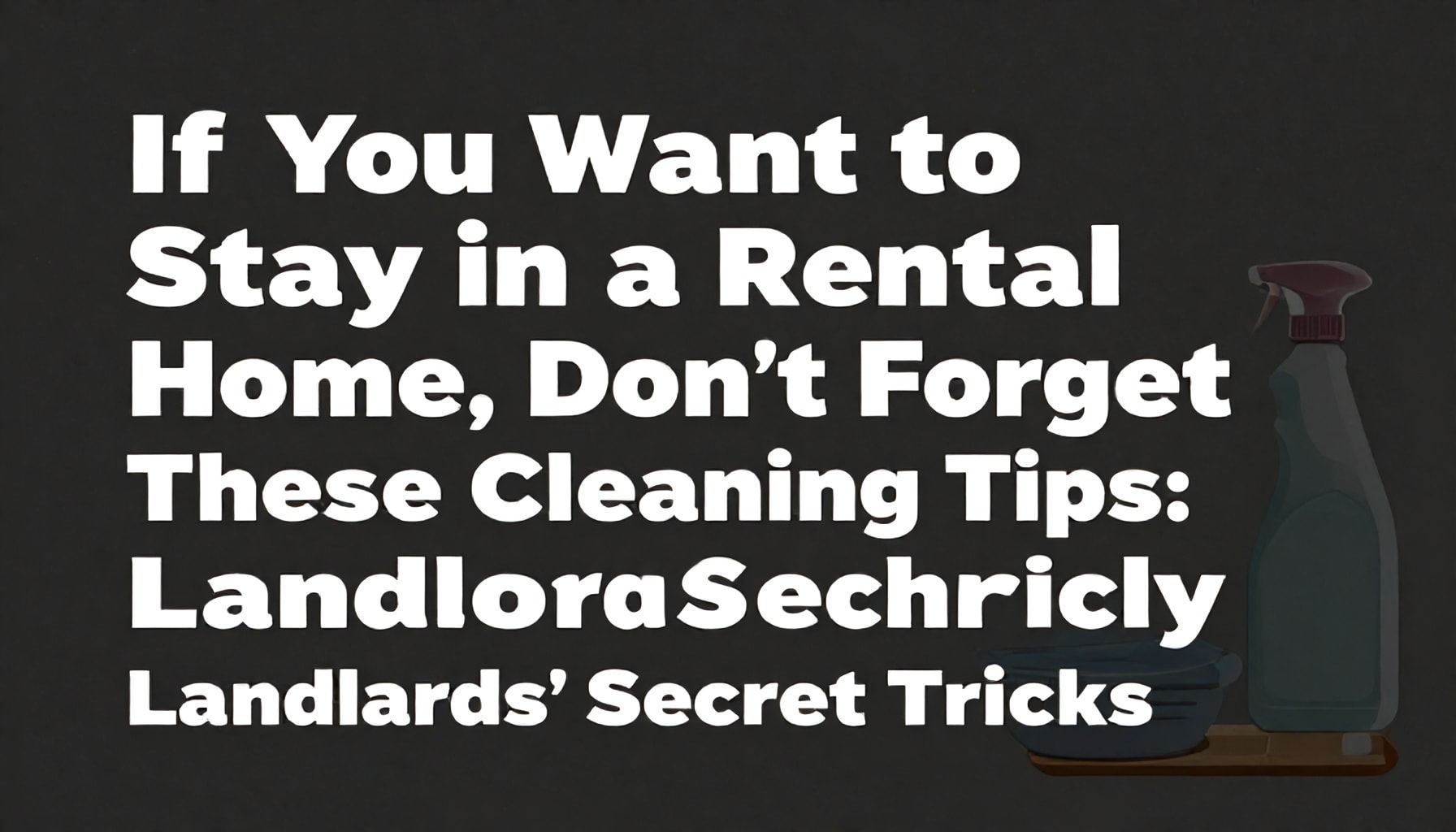 Taşınmadan Önce Yapmanız Gereken 5 Temizlik İşi 5 Kiralık Evde Kalmak İstiyorsanız Bu Temizlikleri Unutmayın: Kiralık Verenlerin Gizli İpuçları*