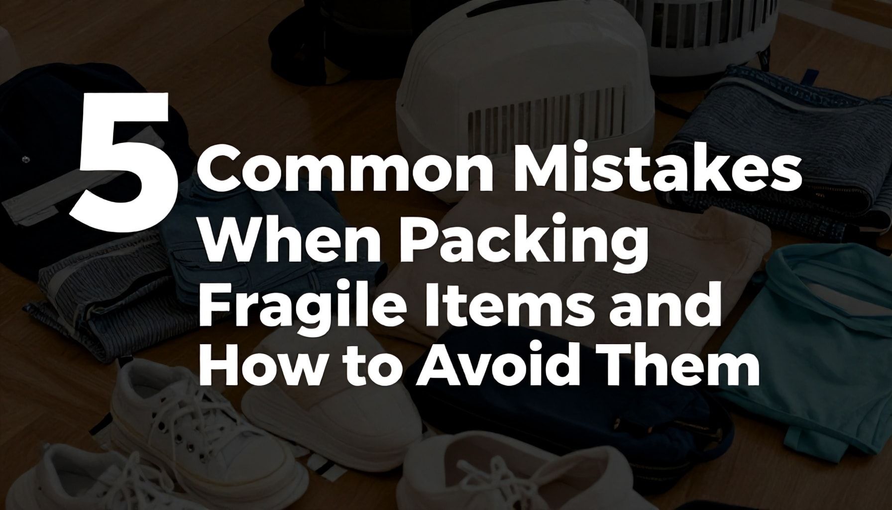 Kırılacak Eşyaları Paketlemenin 5 Temel Hatası ve Nasıl Onları Önleyebilirsiniz?*