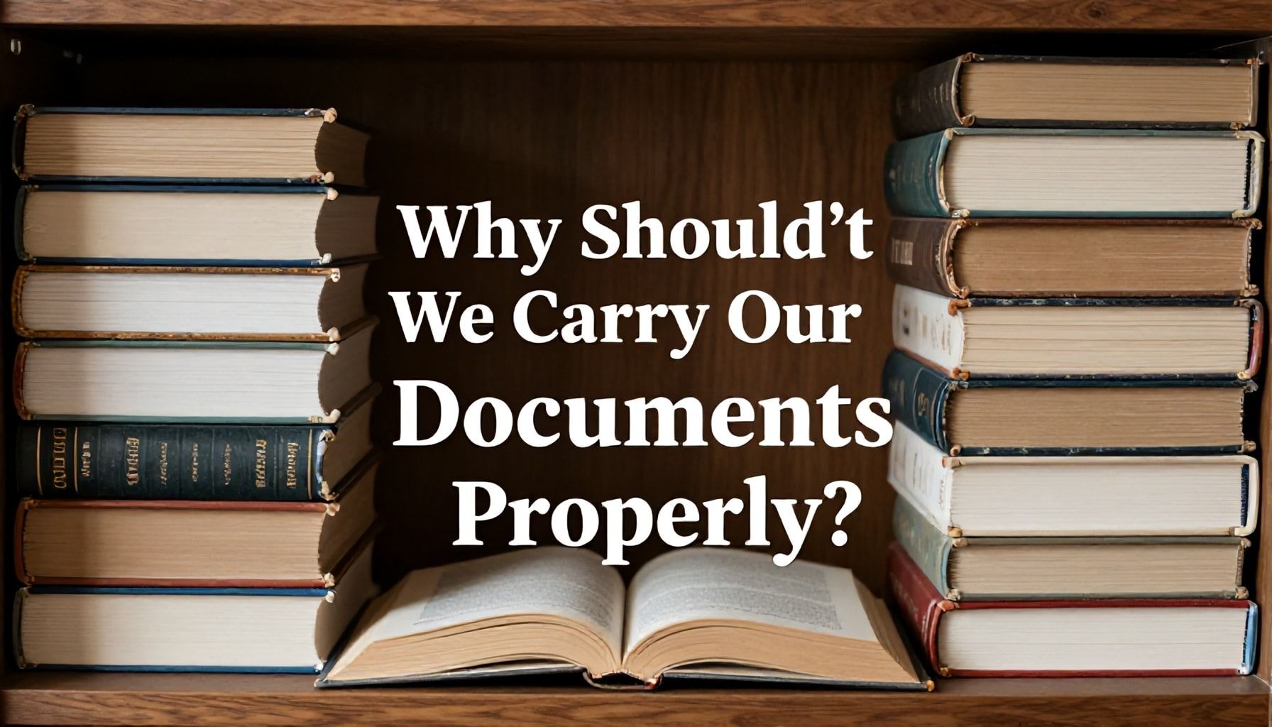 Neden Arşiv Belgelerinizi Doğru Şekilde Taşımamalıyız?*