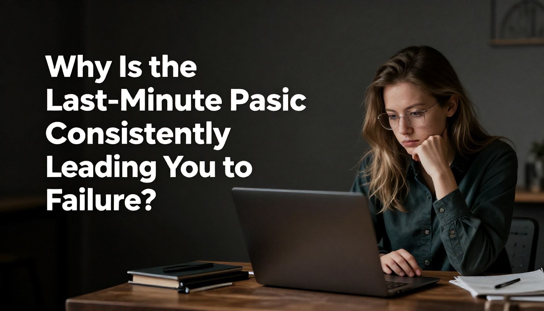 Neden Son Dakika Paniği Sizi Başarısızlığa İstikrarlı Koyuyor?*