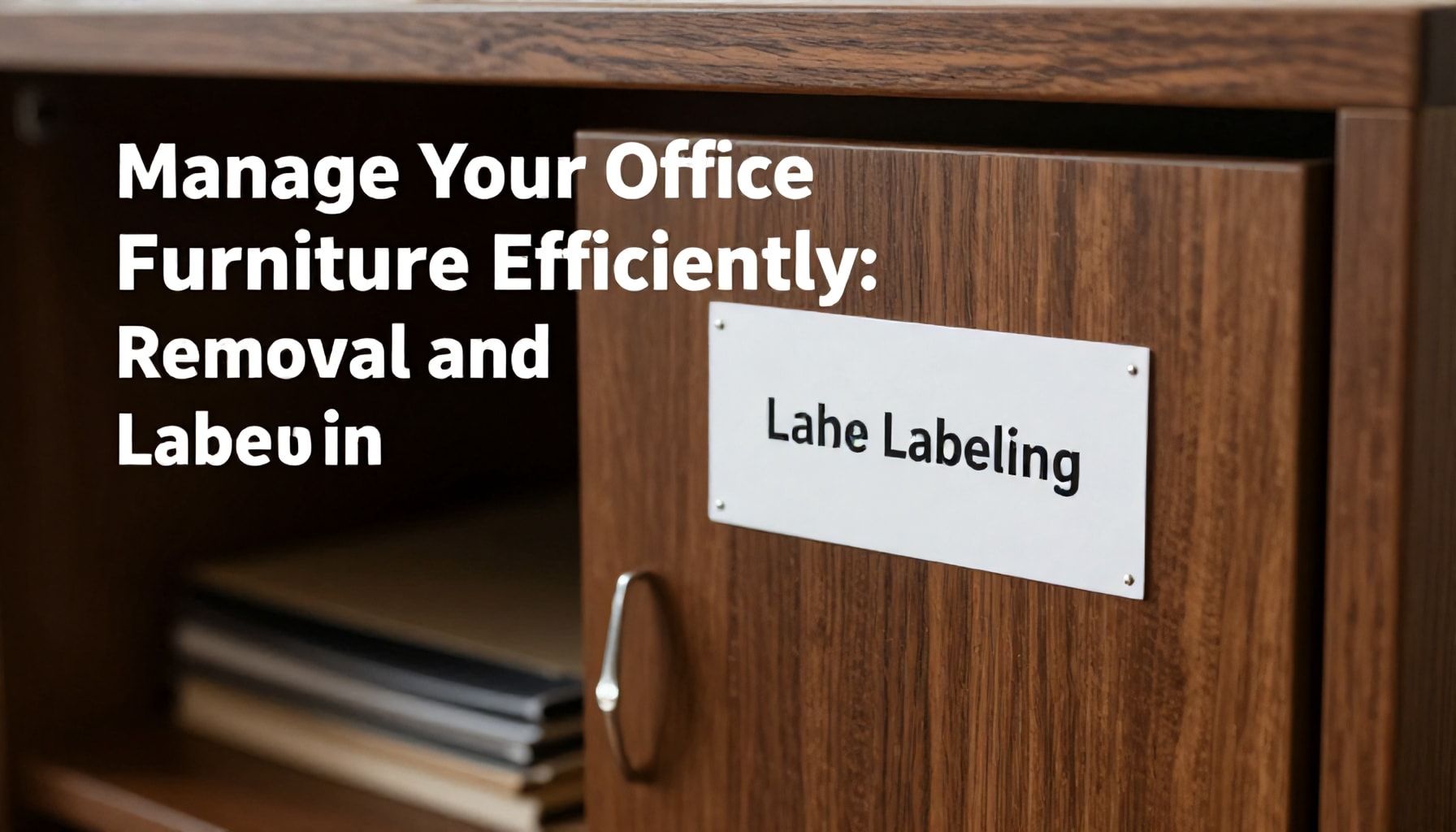 Ofis Mobilyalarınızı Verimli Yönetin: Envanter Çıkarma ve Etiketleme Yöntemleri