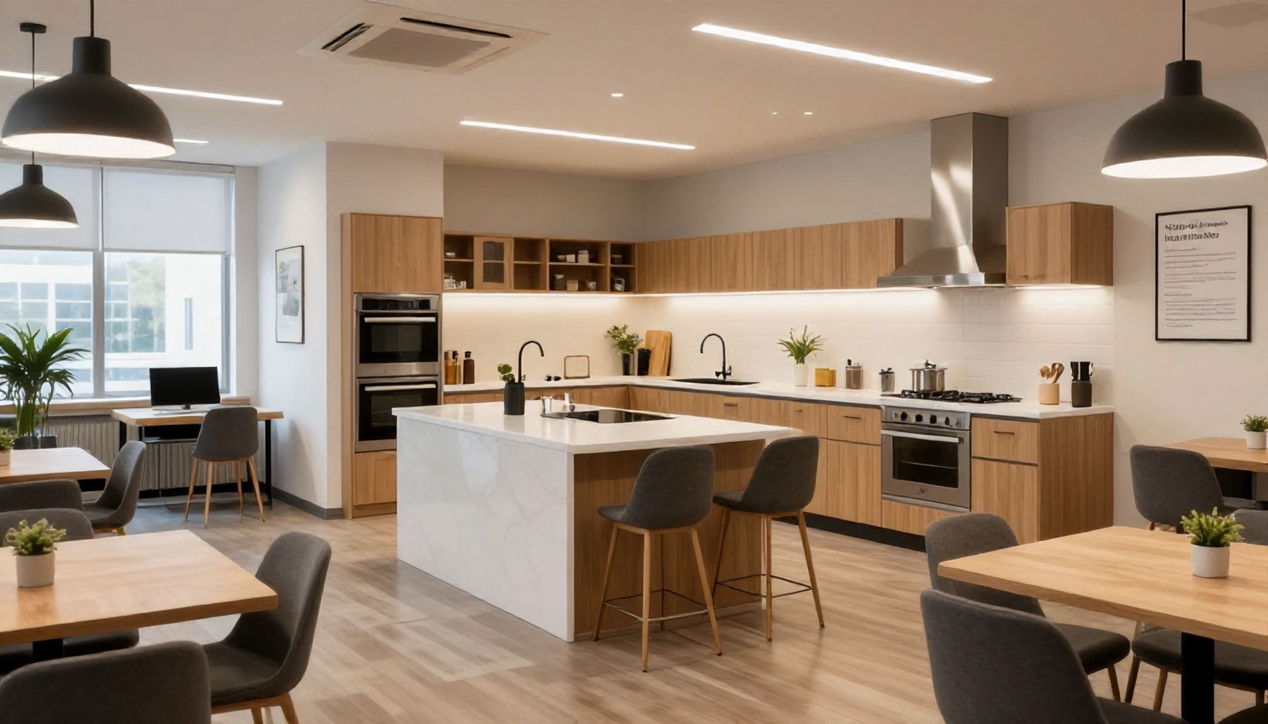 Ofis Mutfağı ve Sosyal Alanlarını Verimli Bir Şekilde Taşınma Organizasyonu