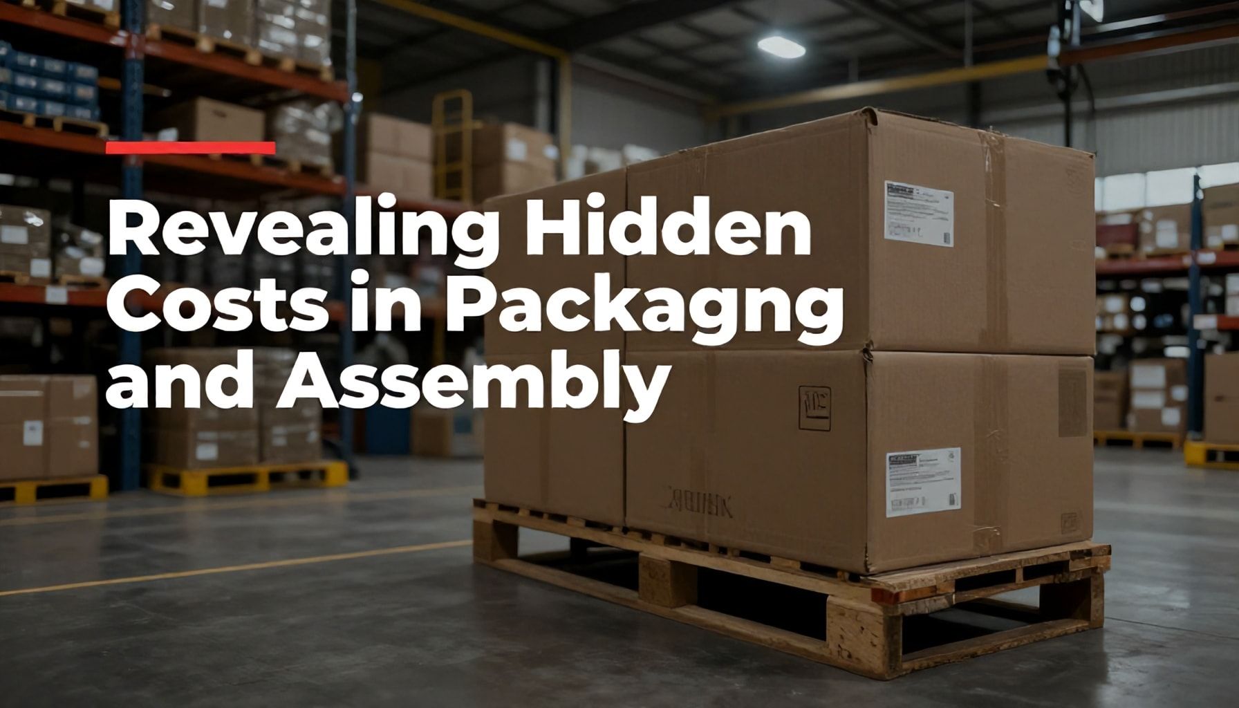 Paketleme, Montaj ve Depolama Maliyetlerini Düşürmek İçin Pratik Çözümler 3 Paketleme ve Montajda Gizli Maliyetleri Ortaya Çıkarmak*