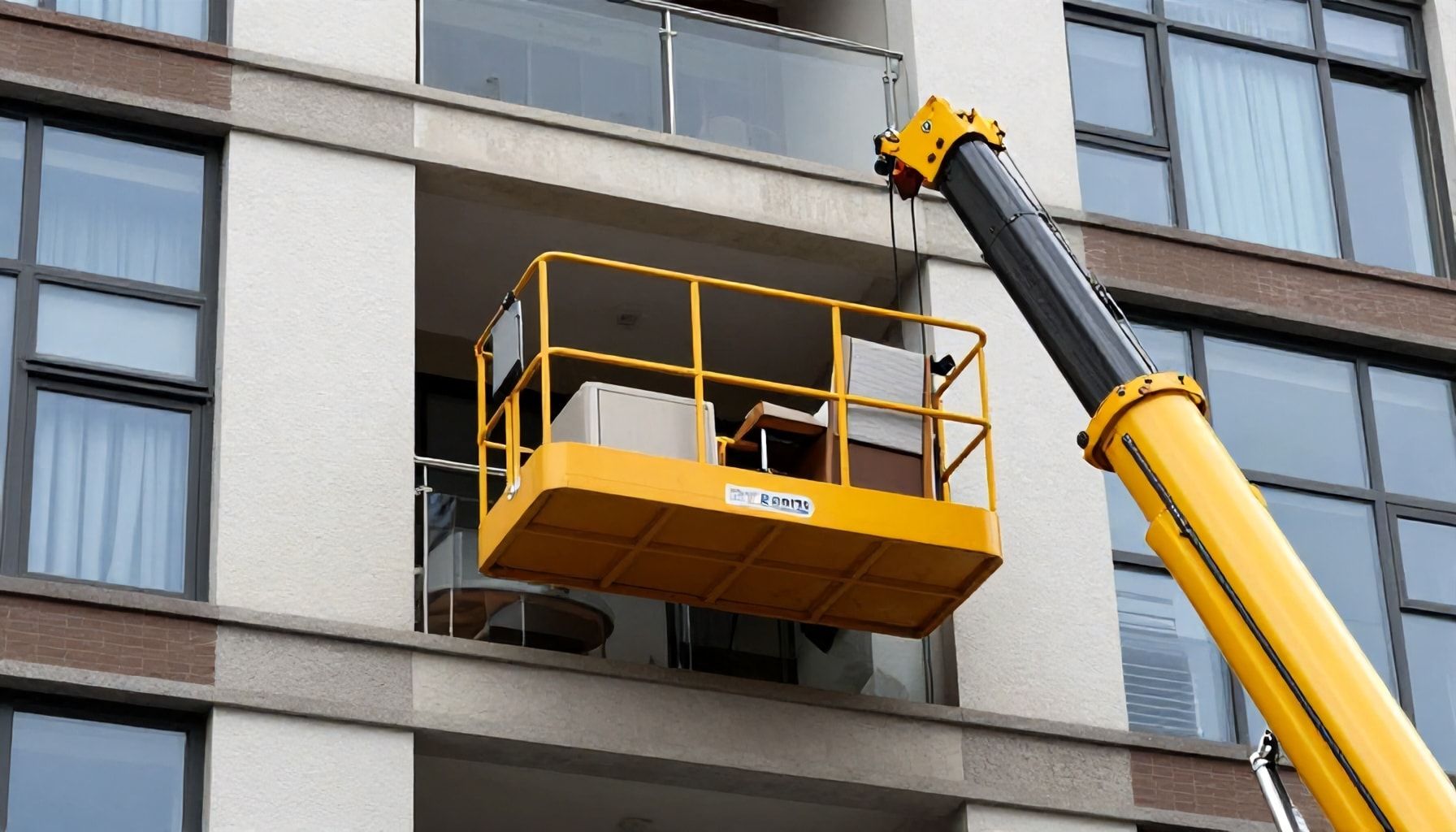 Asansörsüz Binada Taşınma Rehberi 2026: Maliyetler, İpuçları ve Pratik Çözümler 7 Vinç ile eşya taşıma