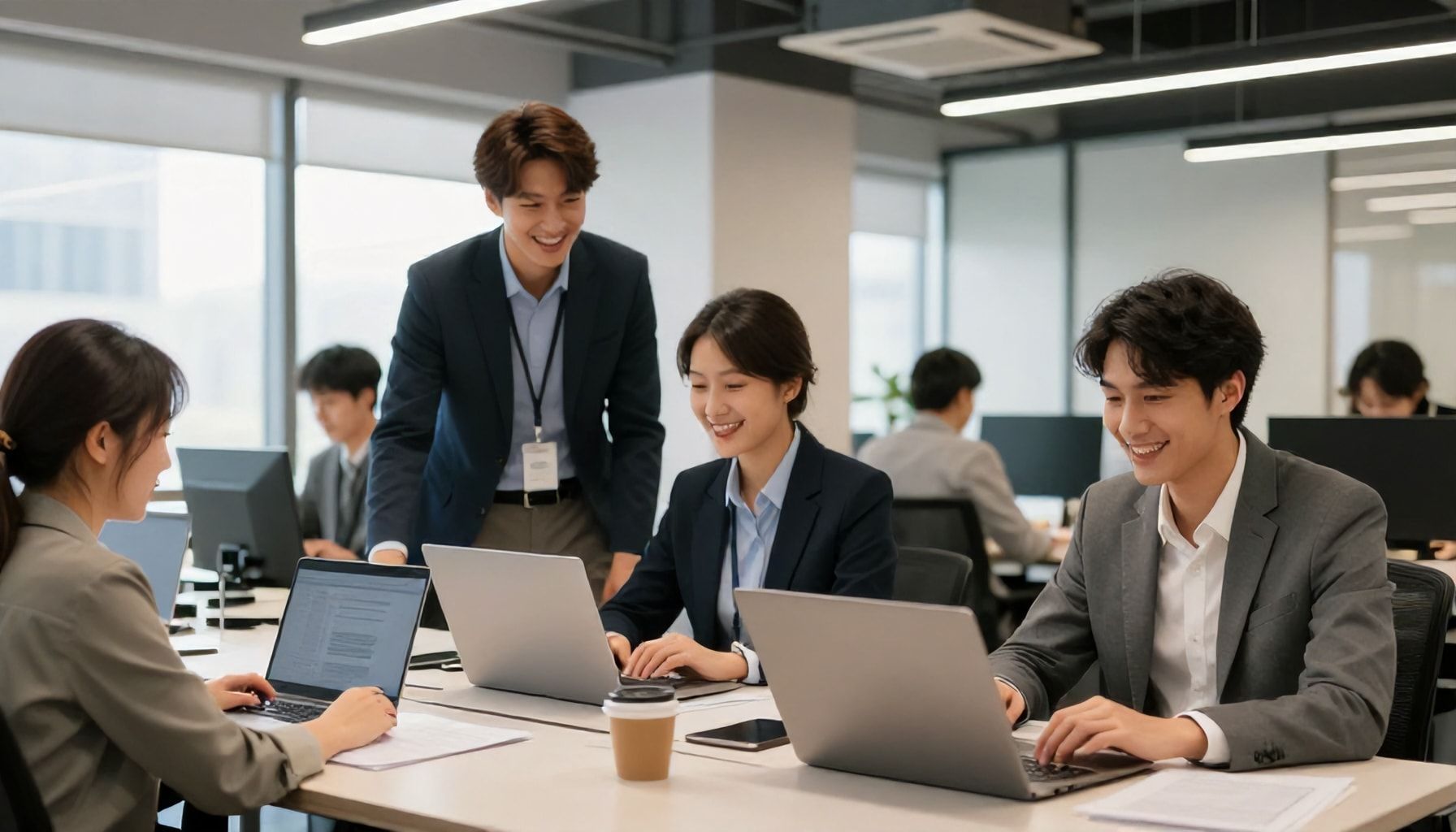 Yeni ofiste ilk gün