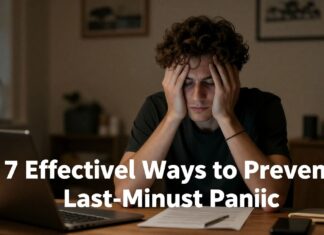 Son Dakika Paniğini Önlemenin 7 Etkili Yöntemi