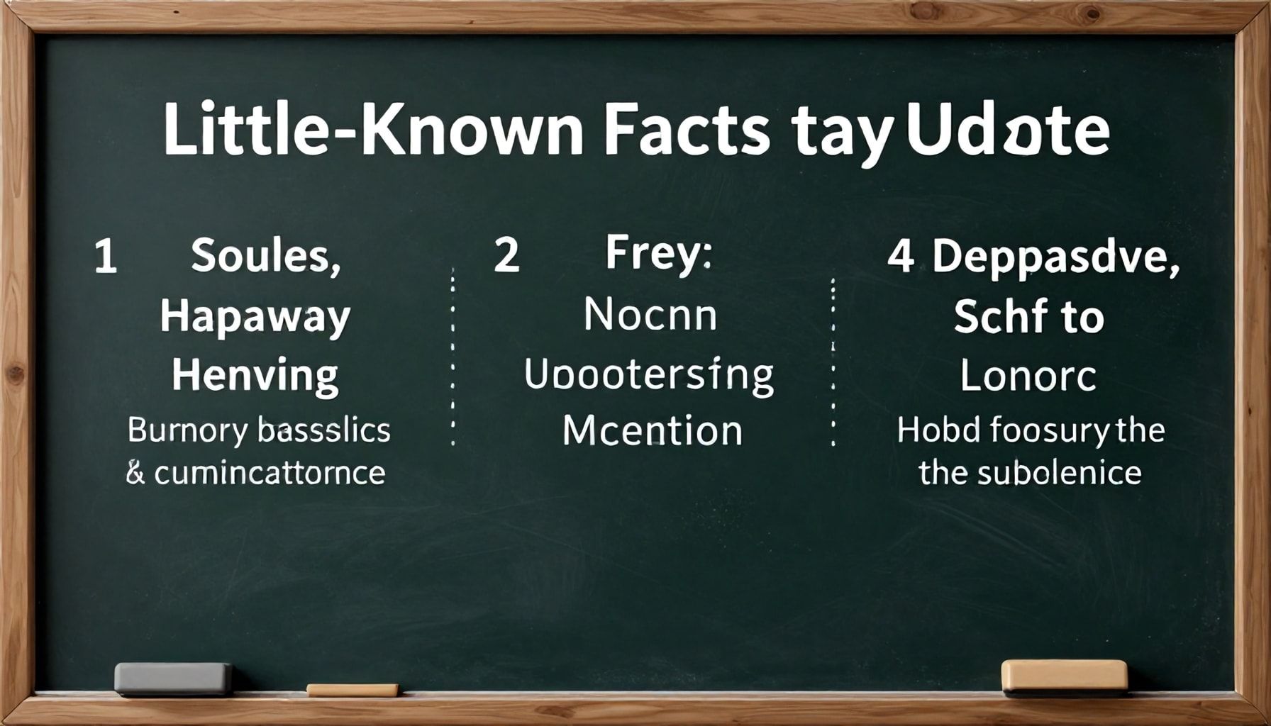 Son Dakikaya Bırakmamak İçin 3 Bilinmeyen Gerçek*