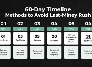 60 Günlük Zaman Çizelgesi ile Son Dakikaya Bırakmamak İçin Pratik Yöntemler
