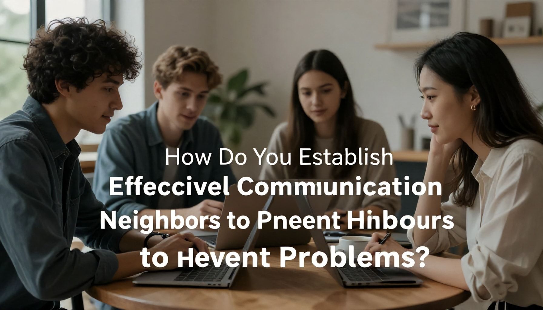 Komşularınızı ve apartman görevlisini bilgilendirin, sorunları önleyin 6 Sorunları Önlemek için Komşularınızla Nasıl Etkili İletişim Kurarsınız?*