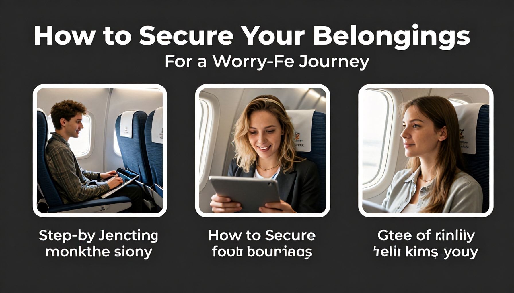 Step-by-Step: How to Secure Your Belongings for a Worry-Free Journey*