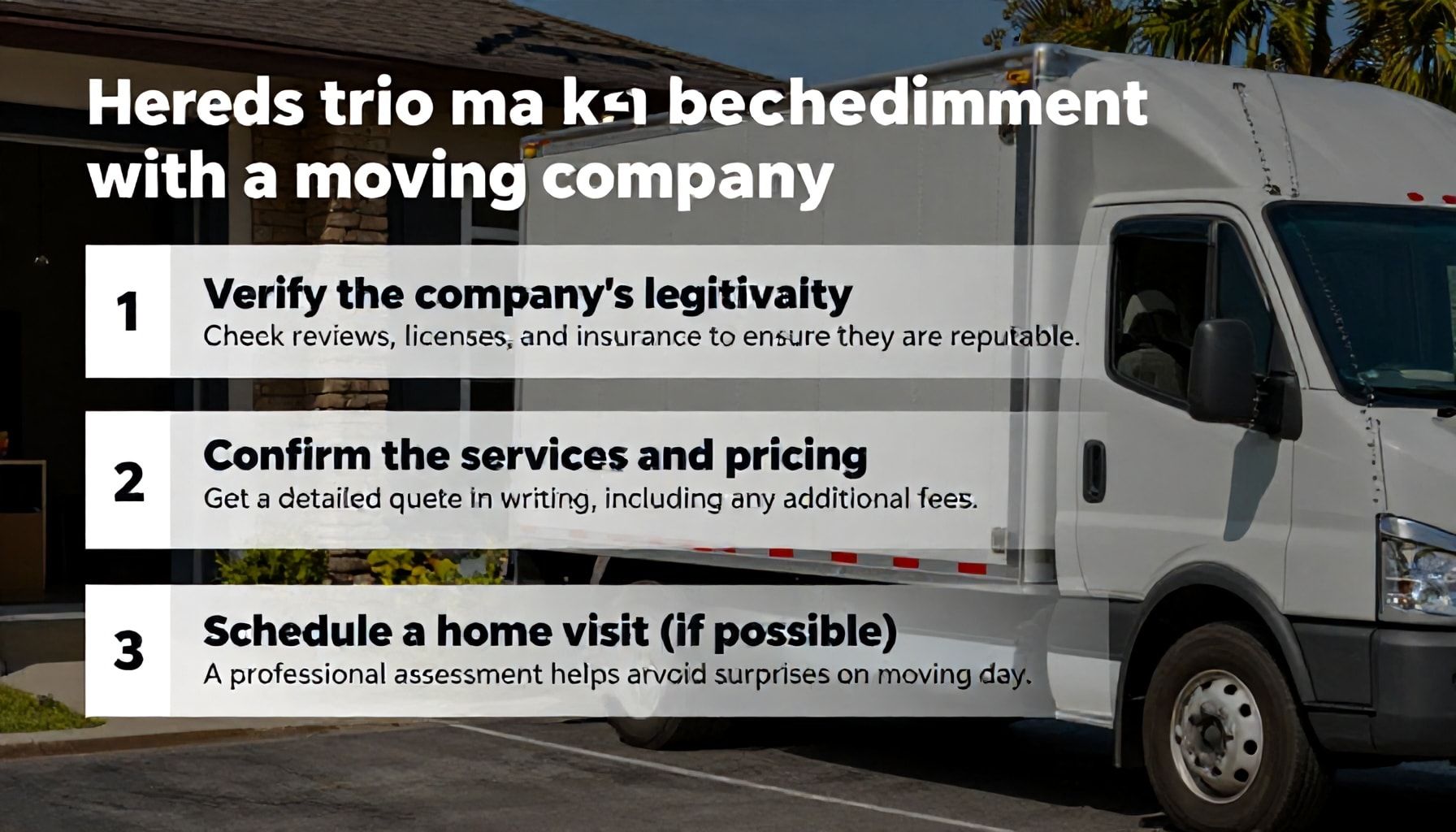 Taşınma Firmasıyla Randevu Ayarlarken Unutulmaz Hataları Önlemek İçin Bu Noktalara Dikkat Edin 3 Taşınma Firmasıyla Randevu Ayarlarken Yapılacak 3 Temel Kontrol*