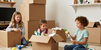 Taşınma gününü çocuklarla eğlenceli aktivitelerle daha keyifli yapın