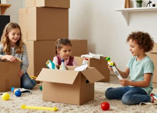 Taşınma gününü çocuklarla eğlenceli aktivitelerle daha keyifli yapın