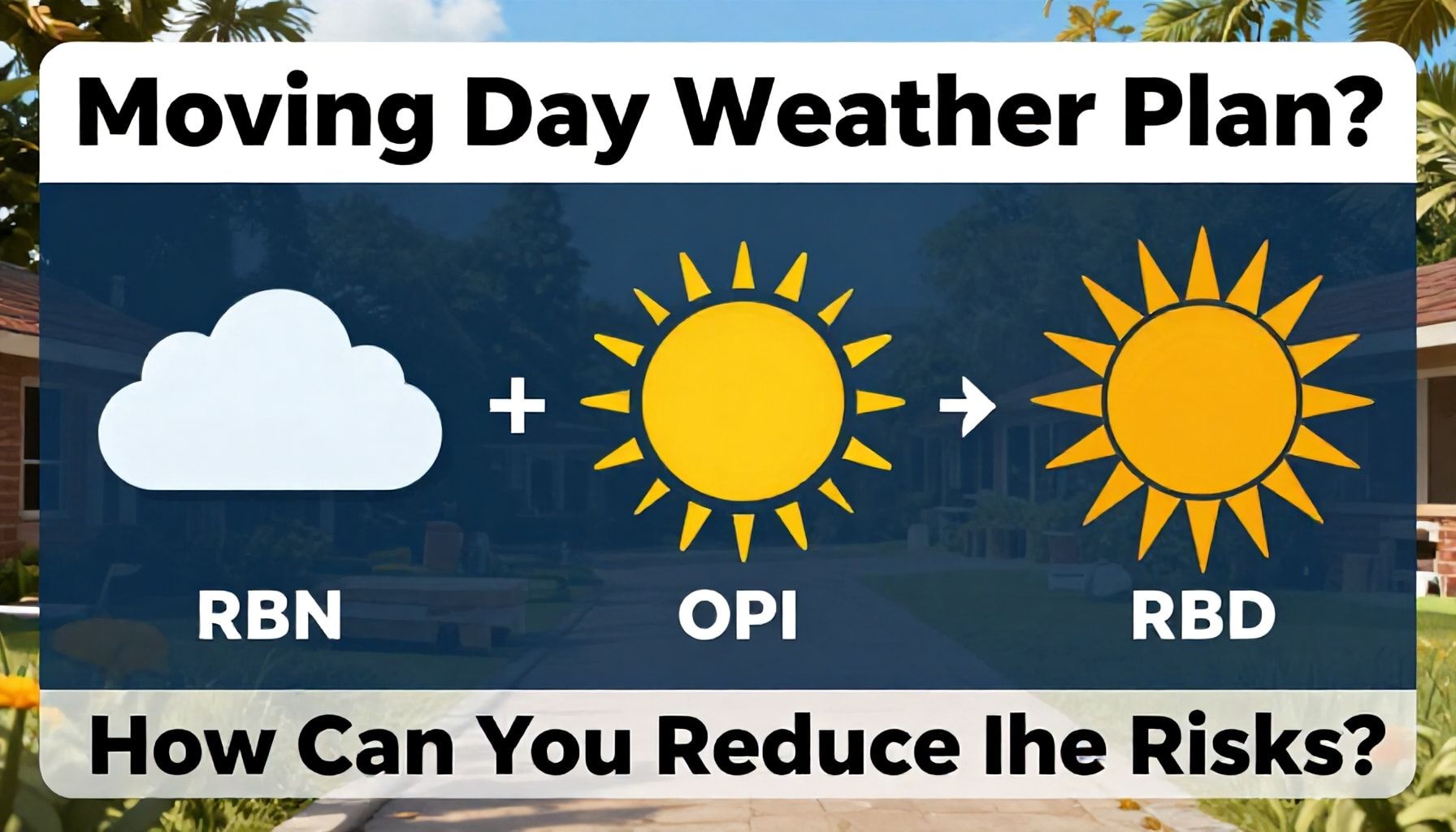 Hava Durumu Taşınmayı Etkiliyse Nasıl Hazırlanmalı? 5 Taşınma Günü İçin Hava Durumu Planı: Riskleri Nasıl Azaltırsınız?*