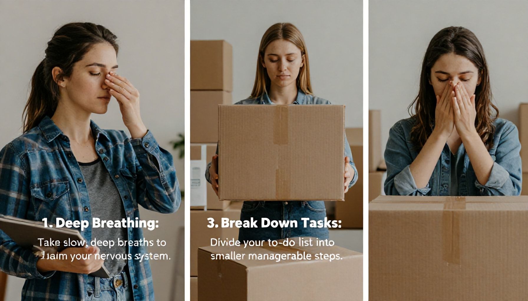 Taşınma Günü Panik Yapmamak İçin 3 Stres Yönetimi Tekniği*