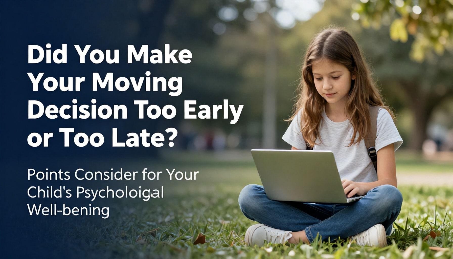 Okul Çocukları İçin En Uygun Taşınma Zamanları 5 Taşınma Kararınızı Geç Mi Erken Mi Aldınız? Çocukların Psikolojik Sağlığı Bakımından Dikkat Edilmesi Gerekenler*